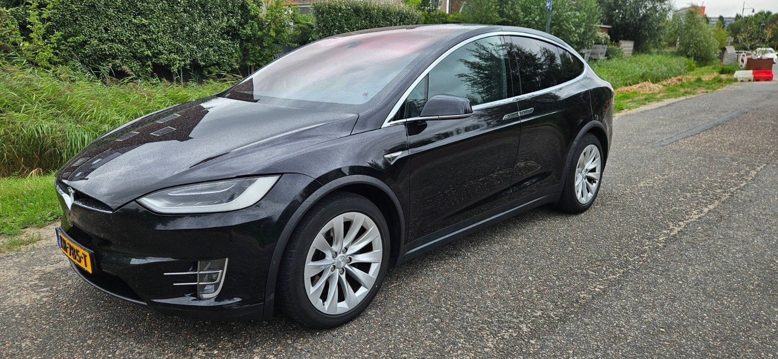 Tesla Model X 90D 7P | SC01 FSC | Trekhaak | Autopilot, Auto's, Automaat, 2364 kg, Zwart, 124 €/maand