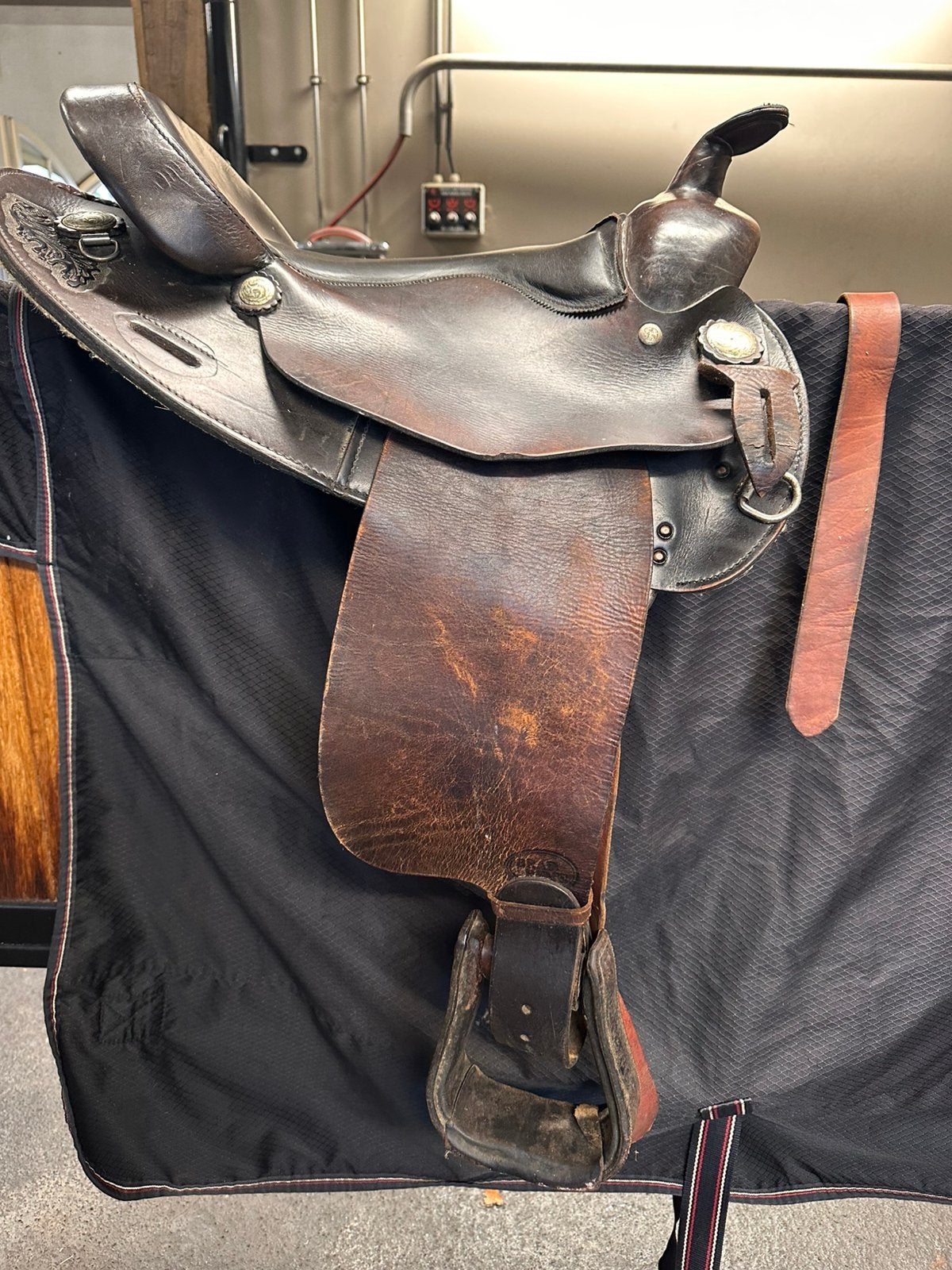 Westernzadel Brad Ren’s, Ophalen, XS (15.5 inch of kleiner), Gebruikt, Overige merken
