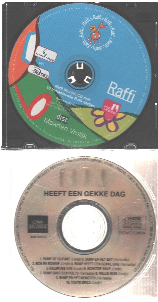 Cd's # Raffi en Bump de Olifant, Ophalen of Verzenden, Zo goed als nieuw, Verhaal of Sprookje, 6 tot 9 jaar