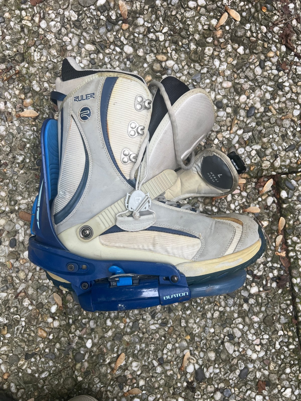 Burton Ruler step-in Snowboardschoenen - Maat 43 met binding, Overige merken, Gebruikt, Snowboots, Ophalen of Verzenden