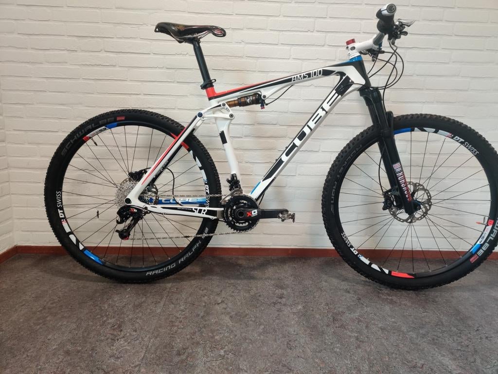 Cube ams 100 carbon, Fietsen en Brommers, Fietsen | Mountainbikes en ATB, Overige merken, Gebruikt, Ophalen of Verzenden, Heren