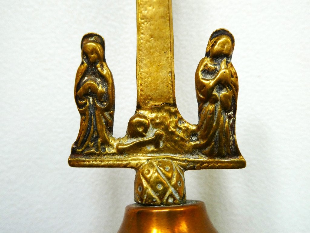 Kruisbeeld Corpus Jezus met Maria en Johannes, Antiek en Kunst, Ophalen of Verzenden