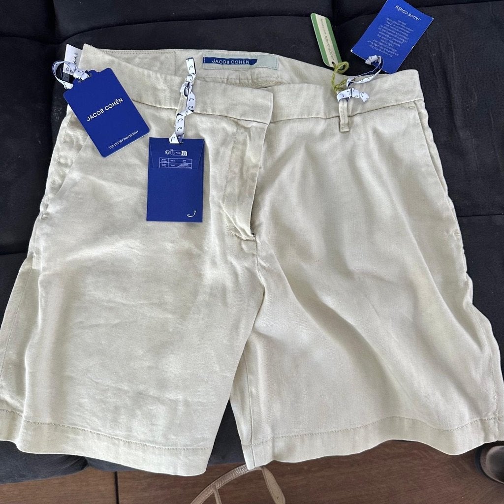 Jacob Cohen Linnen short, Overige kleuren, Nieuw, W32 (confectie 46) of kleiner, Ophalen of Verzenden