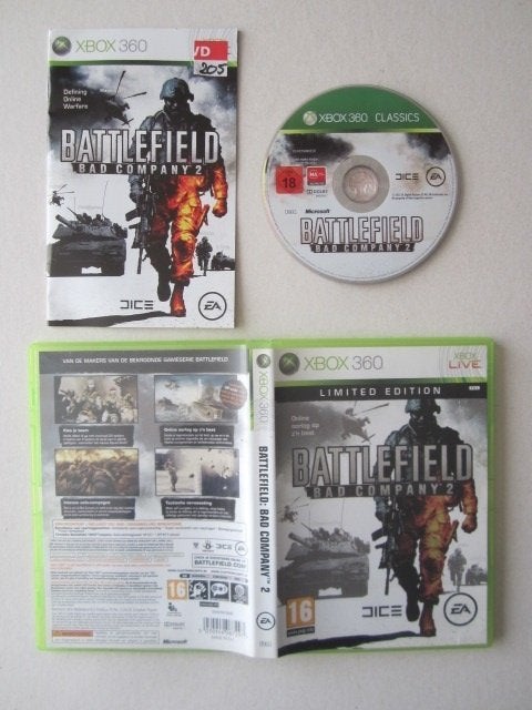 Battlefield Bad Company 2 Xbox 360, Shooter, 1 speler, Ophalen of Verzenden, Zo goed als nieuw