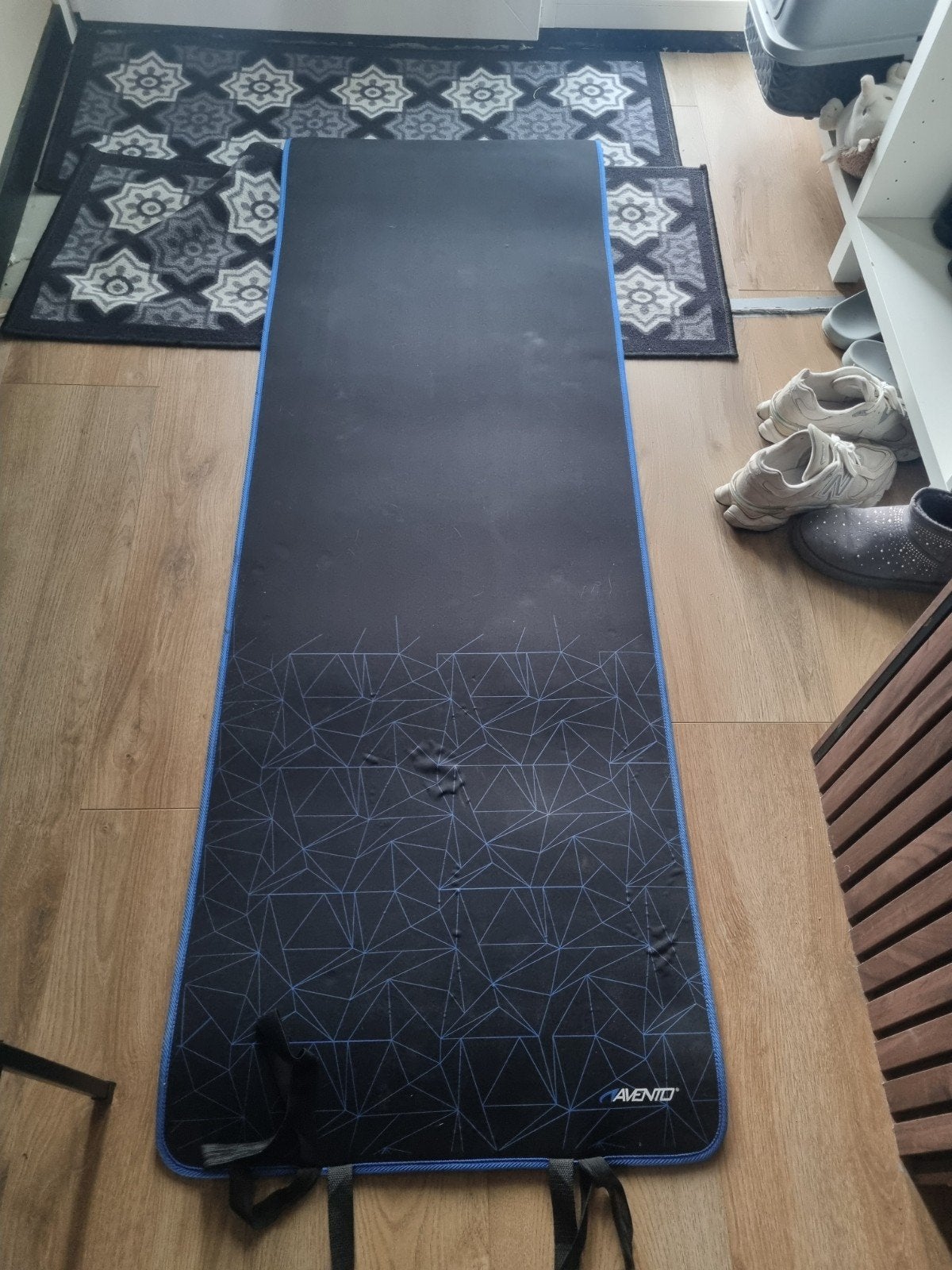 Gymnastiek Mat - Avenid, Sport en Fitness, Ophalen, Gebruikt, Zwart, Materiaal