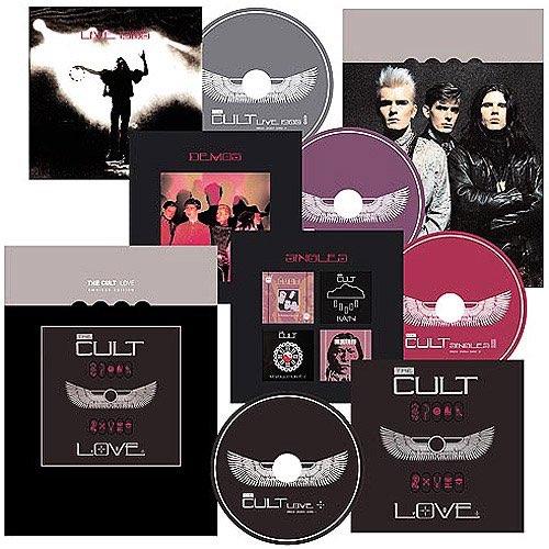4Cd Box The Cult Love OmnibusEdition Singles Demos Live ZGAN, Ophalen of Verzenden, Zo goed als nieuw, Alternative