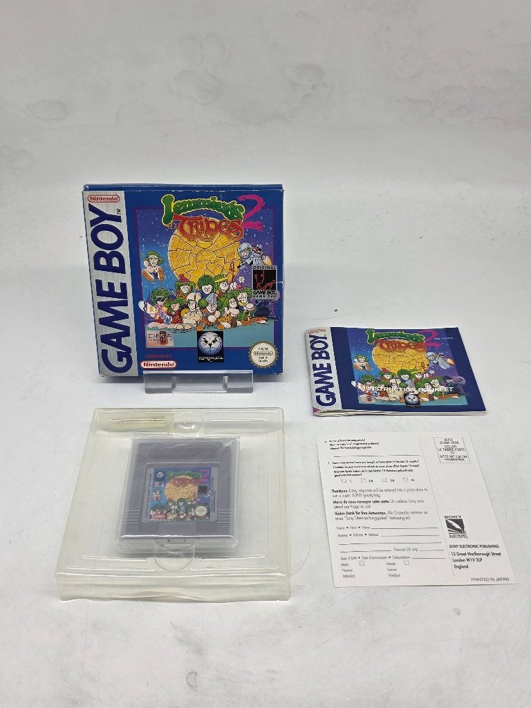 Gameboy Lemmings 2 'The Tribes'cib, Avontuur en Actie, 1 speler, Ophalen of Verzenden, Zo goed als nieuw