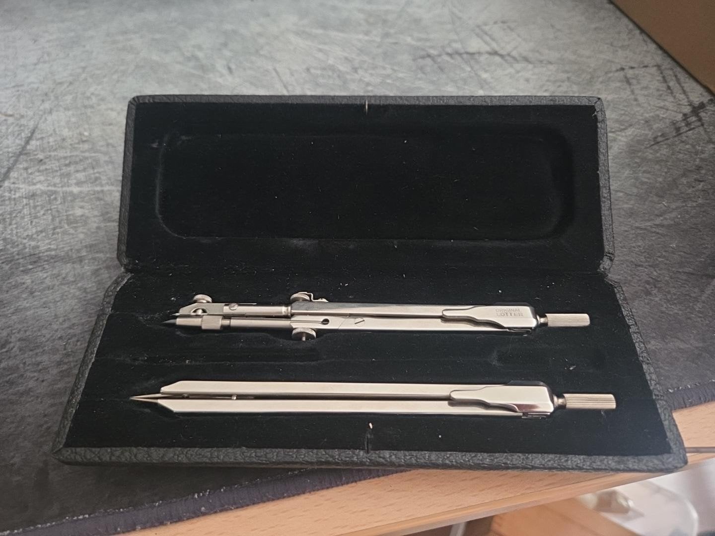 Original Lotter FN005 precisie parallelpasser - jaren '50, Ophalen of Verzenden, Gebruikt