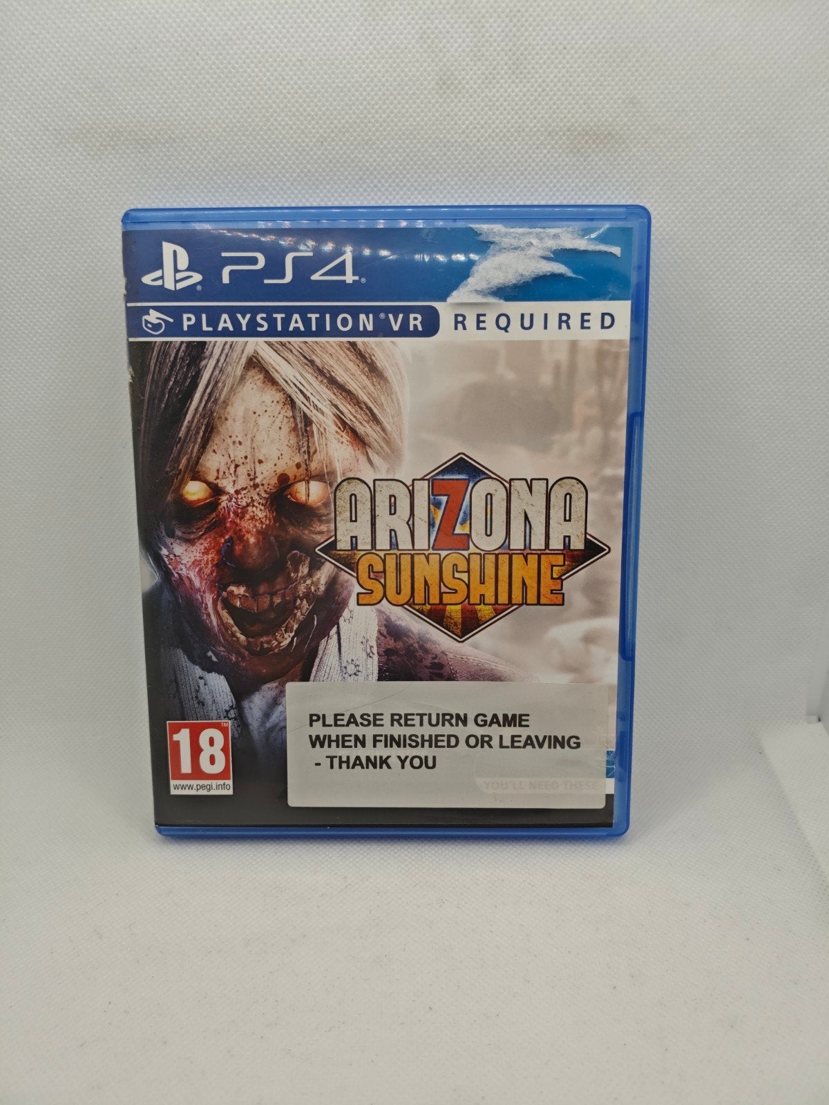 Arizona sunshine Playstation 4 game, 3 spelers of meer, Ophalen of Verzenden, Zo goed als nieuw, Vanaf 3 jaar
