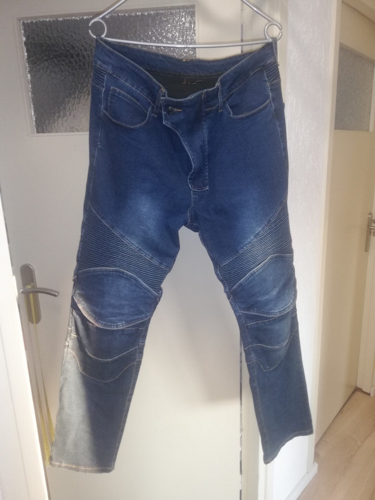 Komine motorbroek XL met bescherming, Motoren, Ophalen of Verzenden