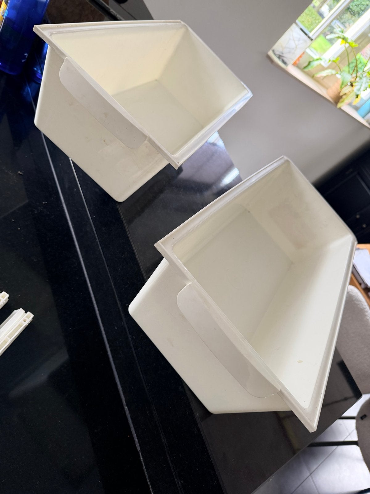 IKEA Rationell Opbergbakken met Rails - Set van 2, Ophalen of Verzenden, Zo goed als nieuw