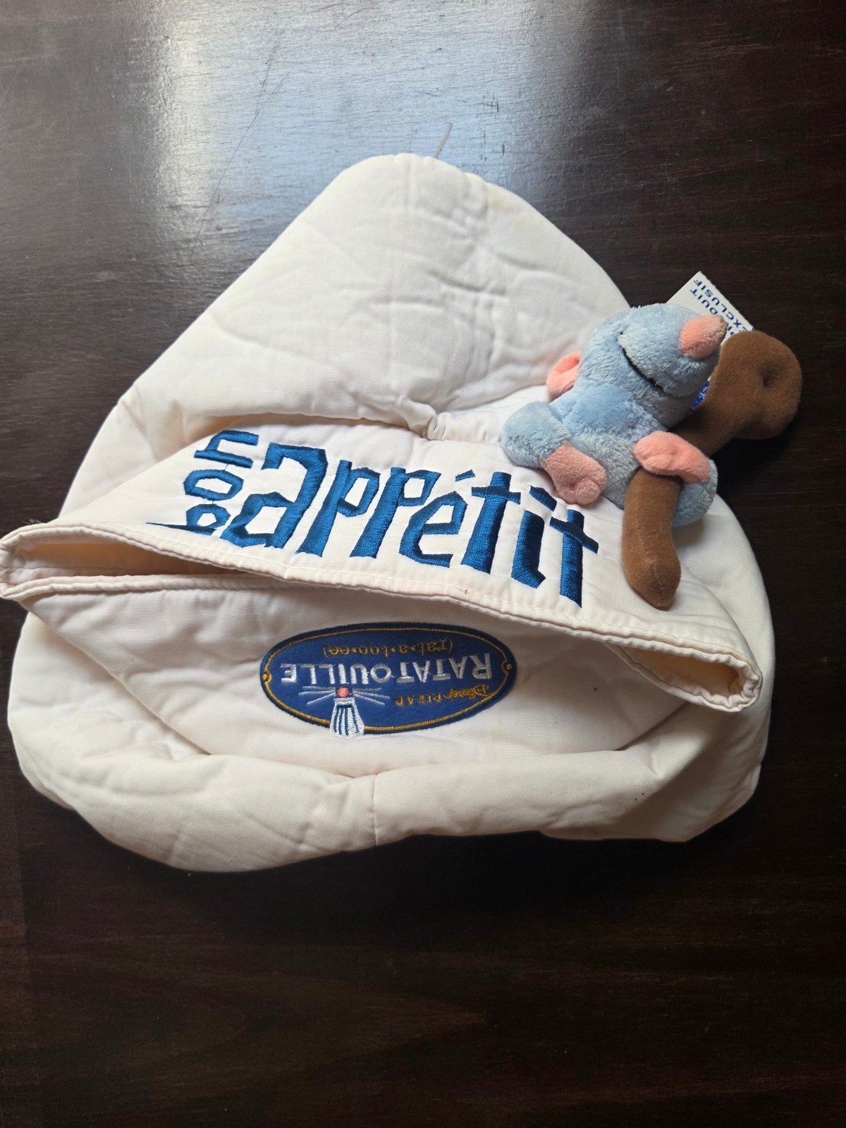 Originele Ratatouille Koksmuts met Remy Pluche – Disneyland, Ophalen, Nieuw, Kleding of Textiel