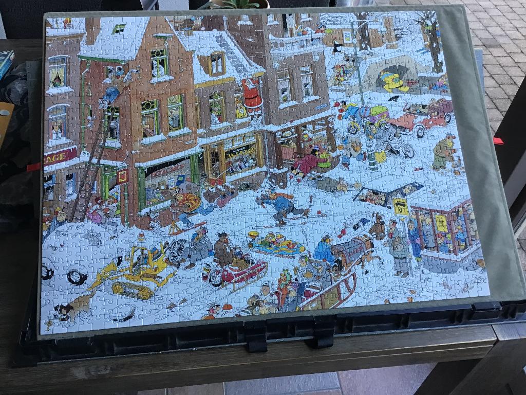 JVH puzzels, Ophalen of Verzenden, 500 t/m 1500 stukjes, Gebruikt, Legpuzzel