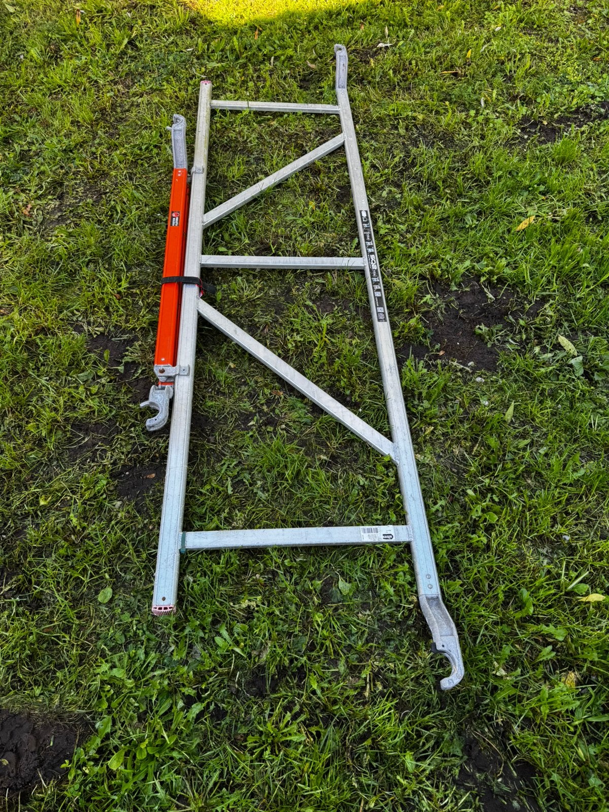 6 stuks Altrex Safe-Quick voorloopleuning 245 cm, Ophalen of Verzenden