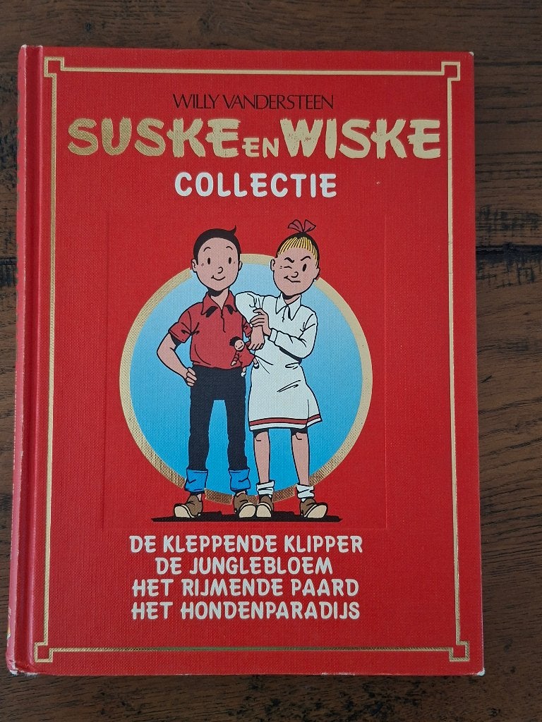 Suske en Wiske Collectie nr 95 t/m 98 oa. Het rijmende paard, Gelezen, Willy Vandersteen, Eén stripboek, Ophalen of Verzenden