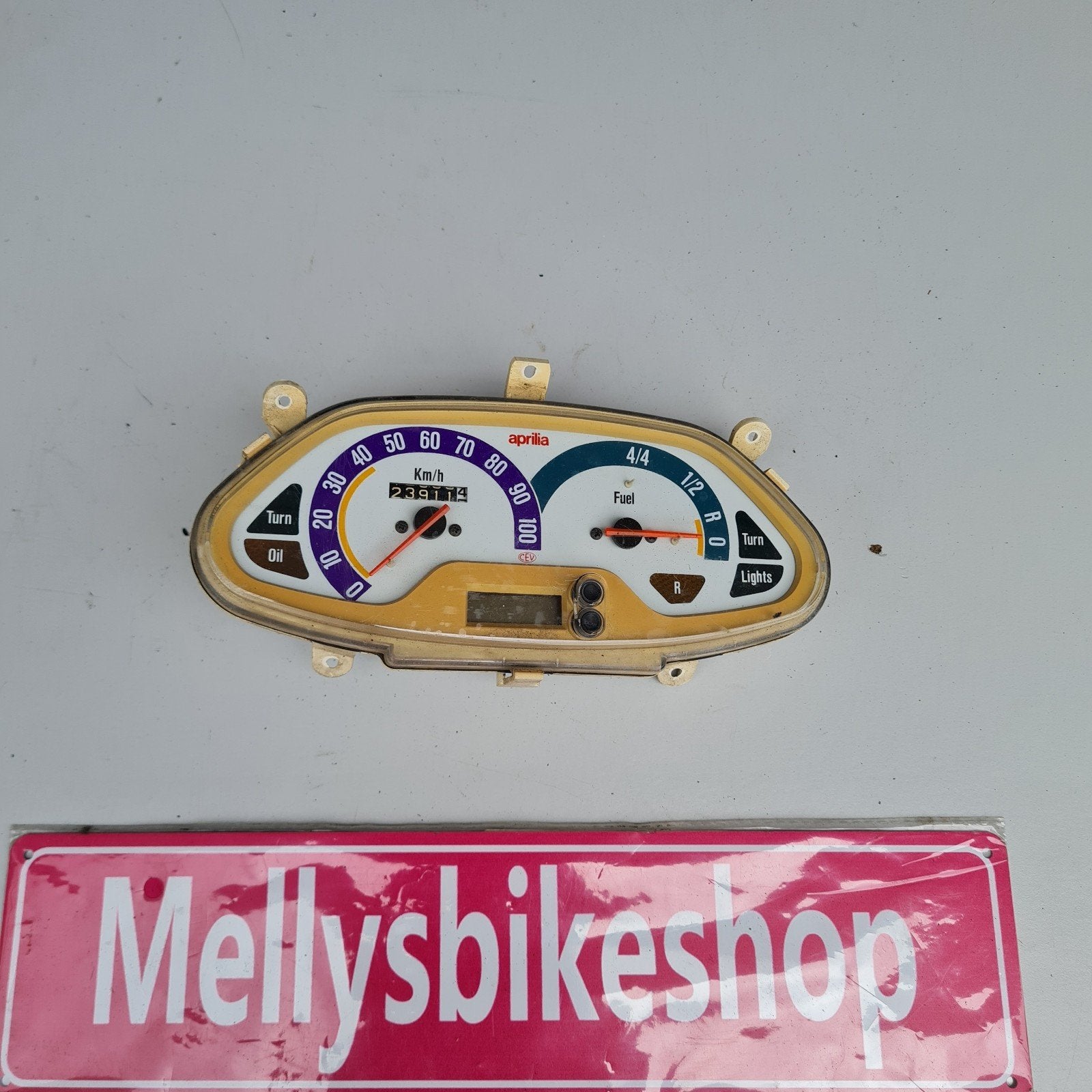 Aprilia amico tellerklok km teller dashboard instrumentenpan, Ophalen of Verzenden, Aprilia, Info@aprilia.it, Italie