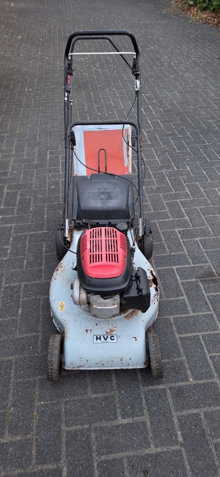Goedwerkende benzine grasmaaier, Cirkelmaaier, Gebruikt, Ophalen of Verzenden, 40 t/m 49 cm