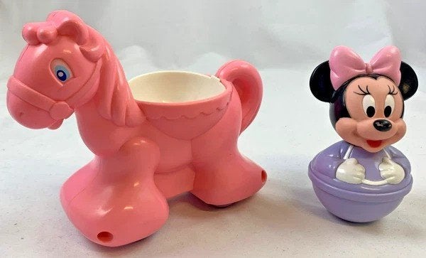 Arco Disney Baby Minnie Mouse Pony Rolly Polly Rider vintage, Coolsingel 104, 3011 AG Rotterdam, Netherlands, Zo goed als nieuw