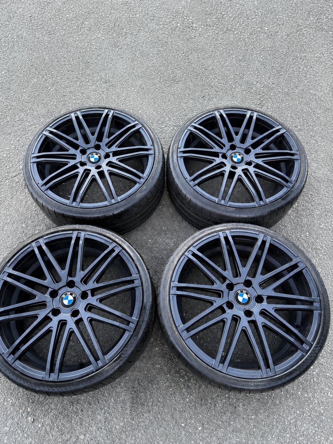Originele BMW 20 inch Velgen Met Banden Set, Gebruikt, Banden en Velgen, Ophalen of Verzenden, 235 mm