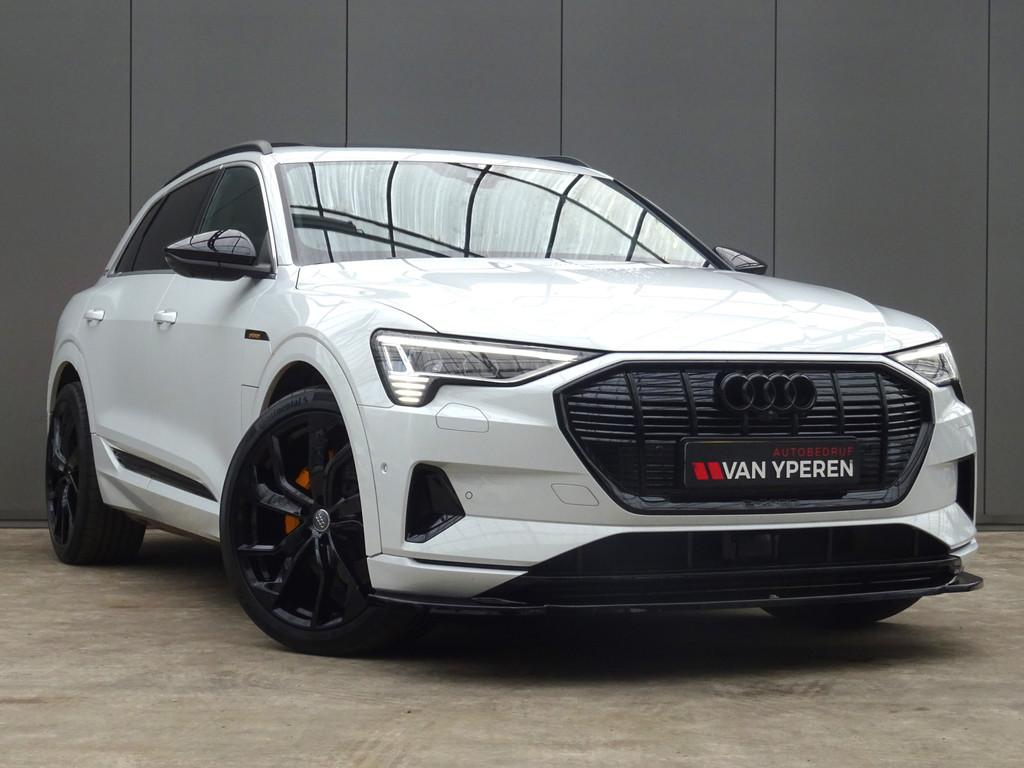 Audi e-tron e-tron 55 quattro advanced 95 kWh * 22 INCH * PA, Automaat, 131 €/maand, Zwart, 95 kWh