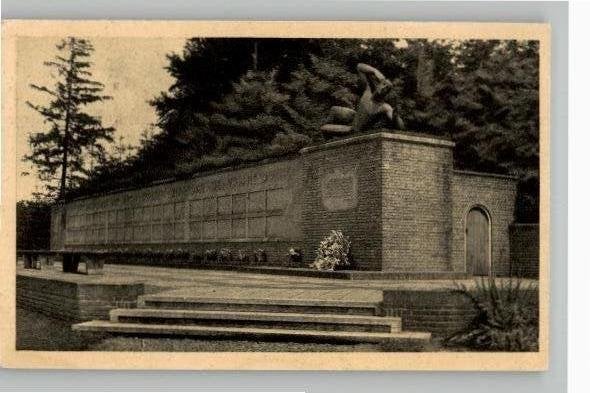 Ede  mausoleum  st 1951  zie adreszijde, Ophalen of Verzenden, 1940 tot 1960, Gelopen, Gelderland