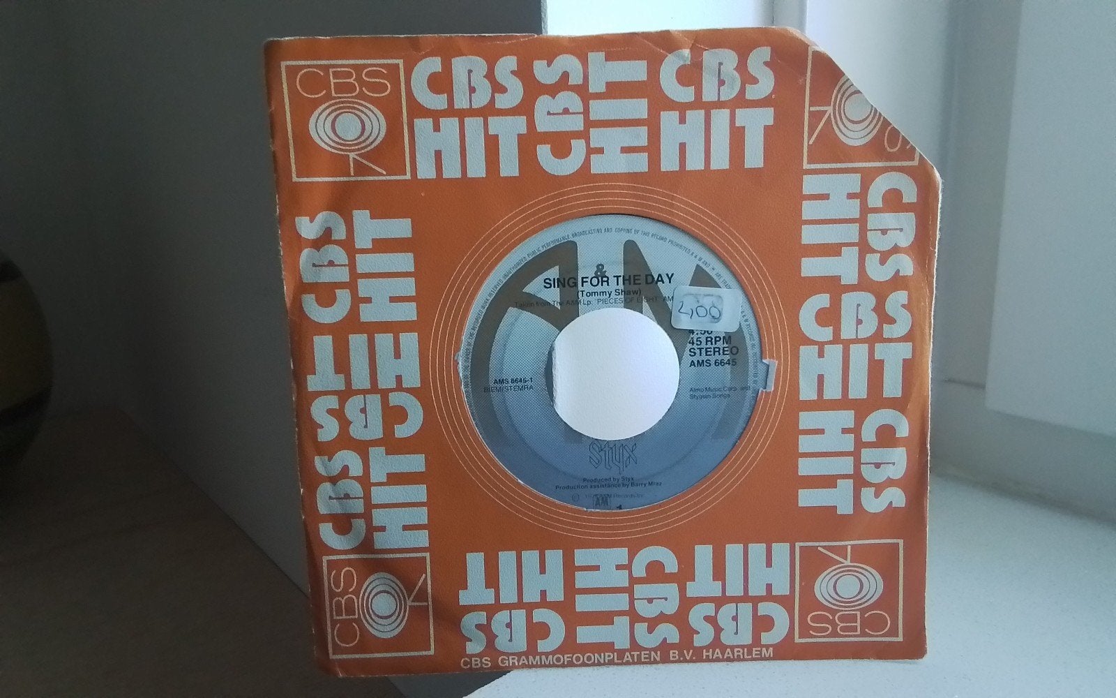 Styx - sing for the day, Ophalen of Verzenden