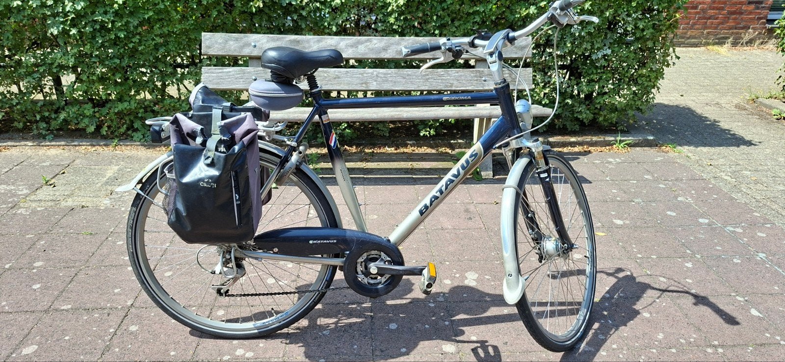 Batavus stadsfiets - Comfortabel en sportief, Ophalen, Gebruikt, Versnellingen, Batavus