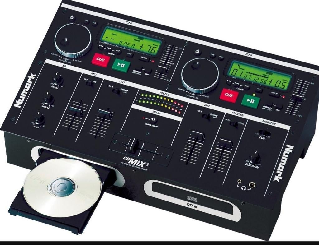 Numark CDMIX1 Professionele DJ CD-speler en mixer, Muziek en Instrumenten, Dj-sets en Draaitafels, Ophalen of Verzenden, Gebruikt