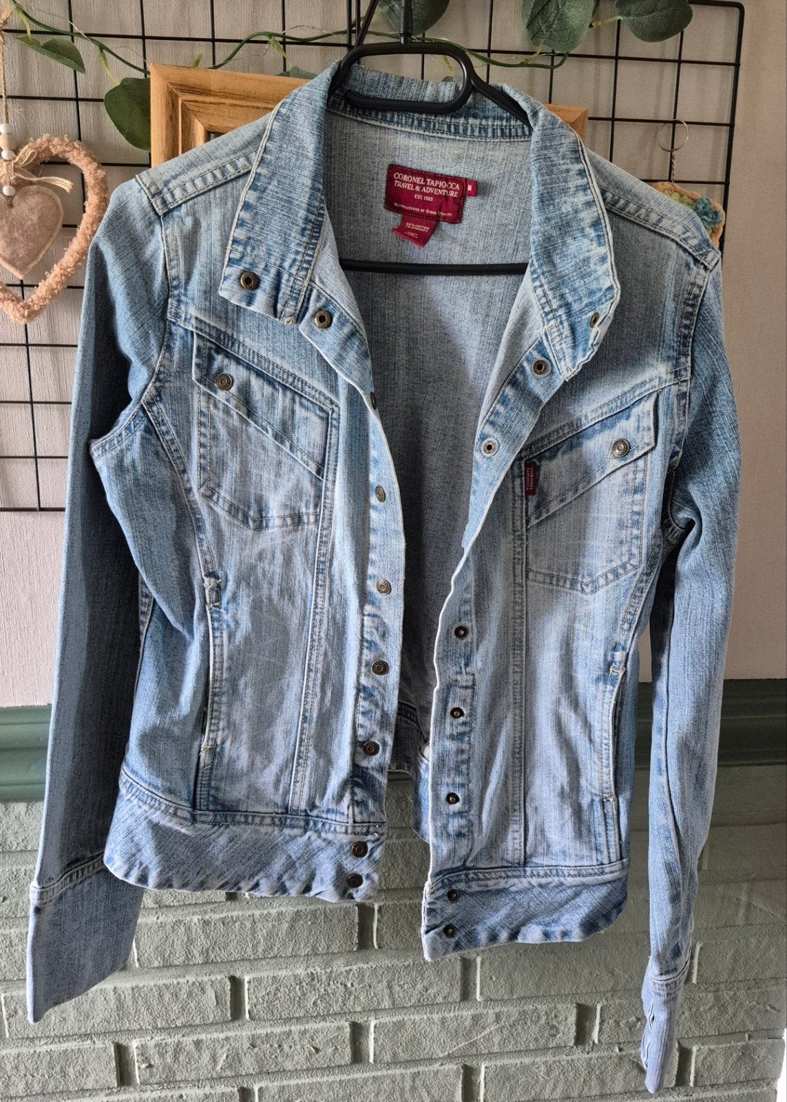 Coronel Tapiocca Jeans Jasje Maat M, Maat 38/40 (M), Blauw, Ophalen of Verzenden, Zo goed als nieuw