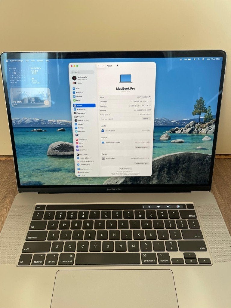 MacBook Pro 16” 2019 | Core i9 | 64GB RAM | 1TB SSD, MacBook Pro, 1 TB of meer, 64 GB of meer, 2 tot 3 Ghz