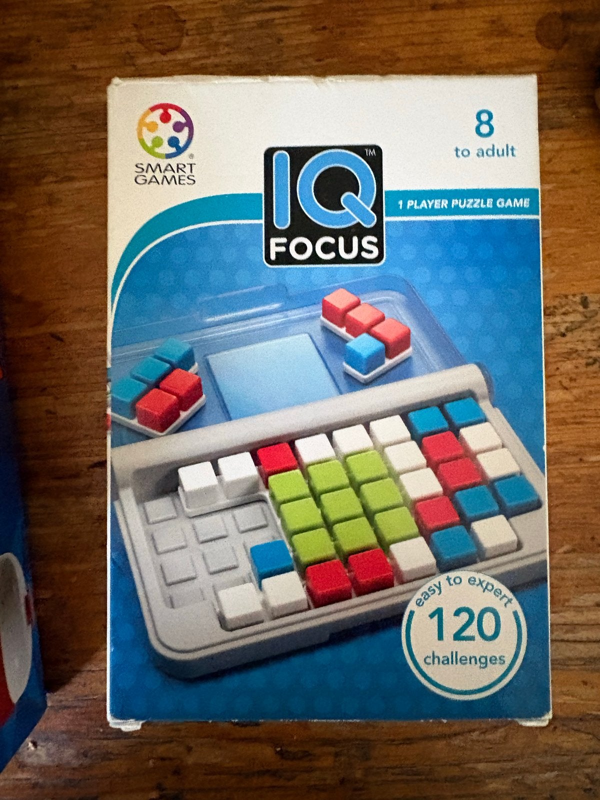 Smart Games IQ Focus - 120 uitdagingen, Ophalen of Verzenden, Zo goed als nieuw, Overige typen