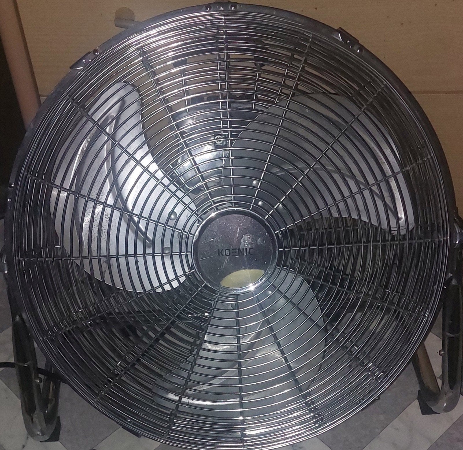 Krachtige Koenic Ventilator, Witgoed en Apparatuur, Ventilatoren, Ophalen, Gebruikt, Statiefventilator
