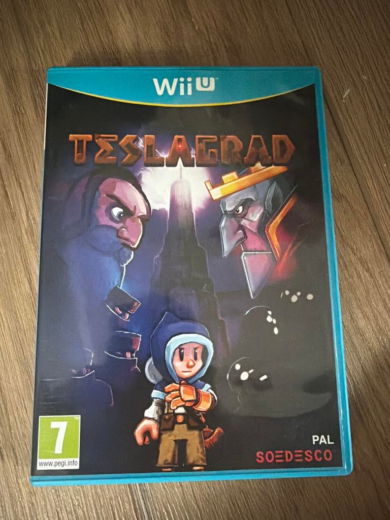 Teslagrad - Wii U (PAL) - Zo goed als nieuw, Spelcomputers en Games, Games | Nintendo Wii U, Puzzel en Educatief, 1 speler, Ophalen of Verzenden