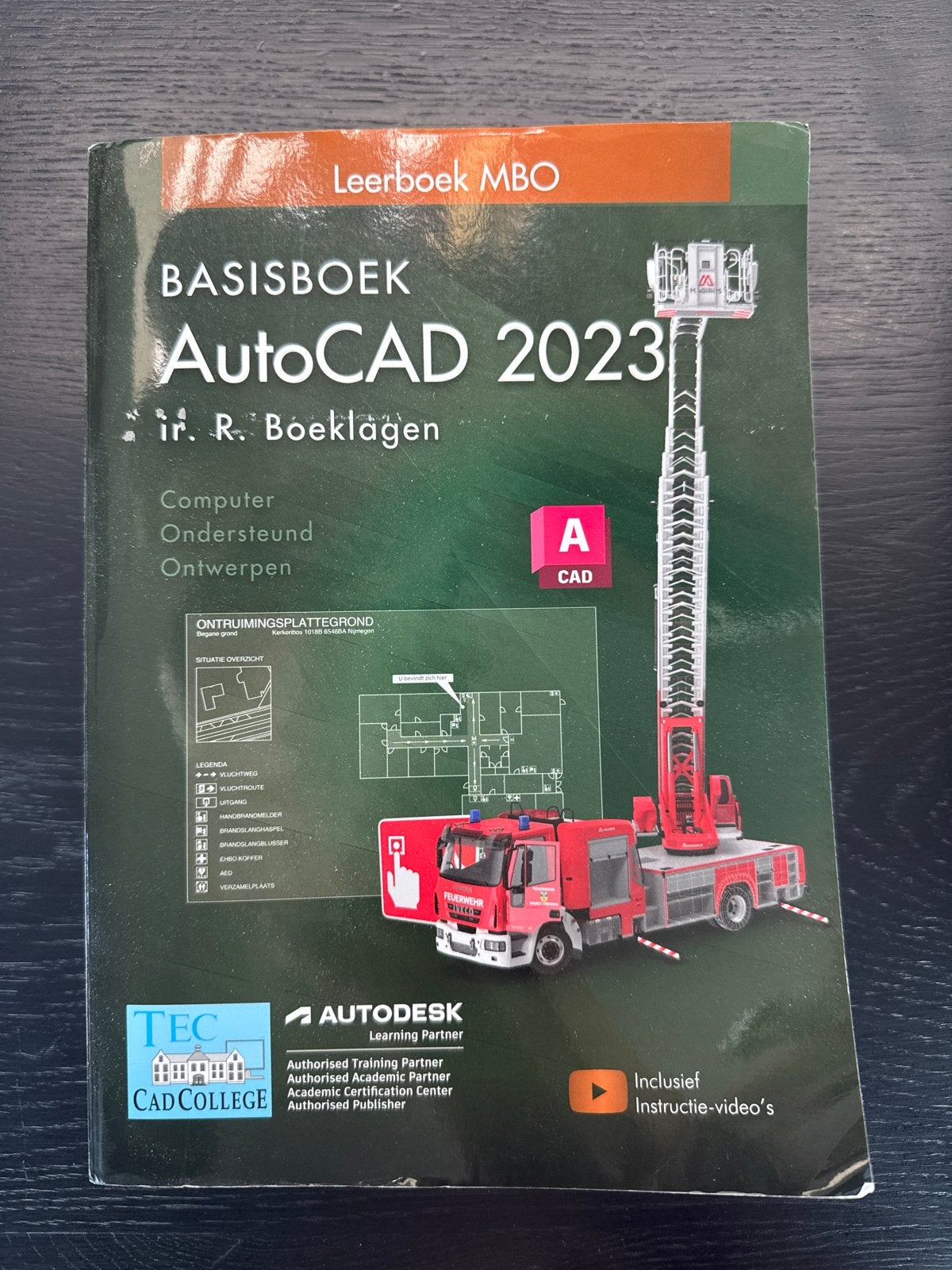 Basisboek AutoCAD 2023, Ophalen of Verzenden, Beta, Zo goed als nieuw, MBO