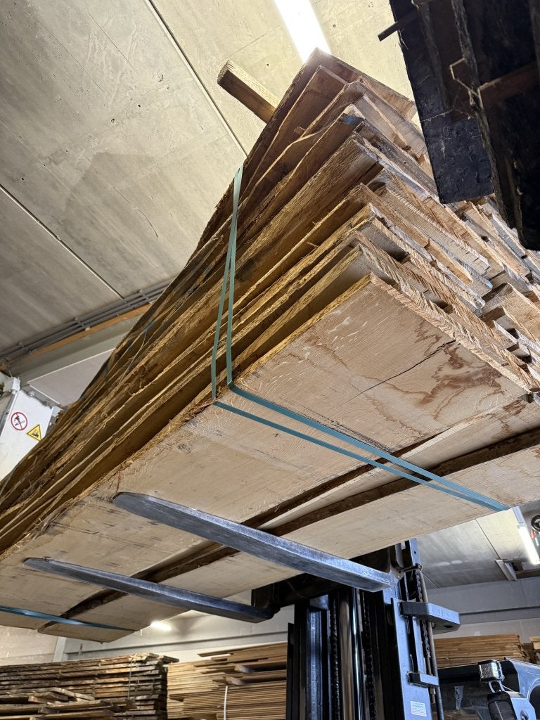 Eiken schaaldelen, Doe-het-zelf en Verbouw, Hout en Planken, Eiken, Nieuw, Ophalen of Verzenden, 250 tot 300 cm