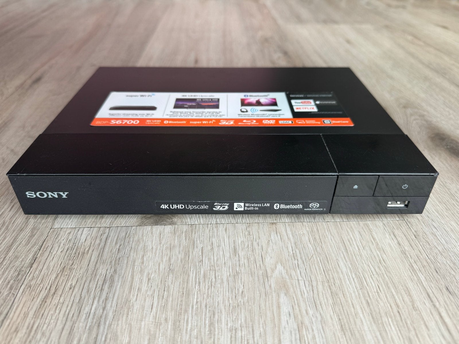 Sony BDP-S6700 multifunctionele Blu-Ray speler, Audio, Tv en Foto, Blu-ray-spelers, Ophalen of Verzenden, Gebruikt, Sony