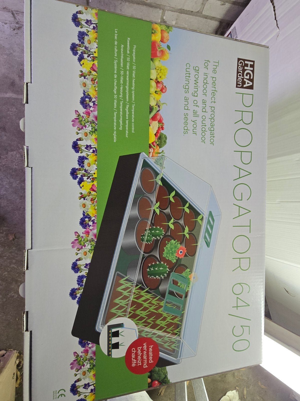 HGA Garden Propagator 64/50 - Verwarmde Kweekbak, Ophalen of Verzenden, Nieuw, Kweekbak