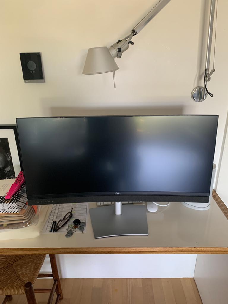 34 inch curved screen, Computers en Software, Monitoren, Ophalen, IPS, Curved, Zo goed als nieuw