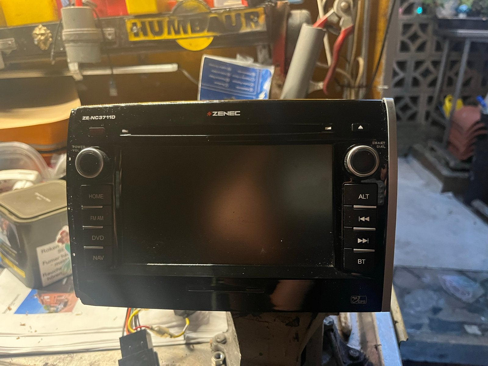 Zenec ZE-NC3711D Autoradio Navigatie voor Fiat Ducato, Auto diversen, Autoradio's, Gebruikt, Ophalen of Verzenden