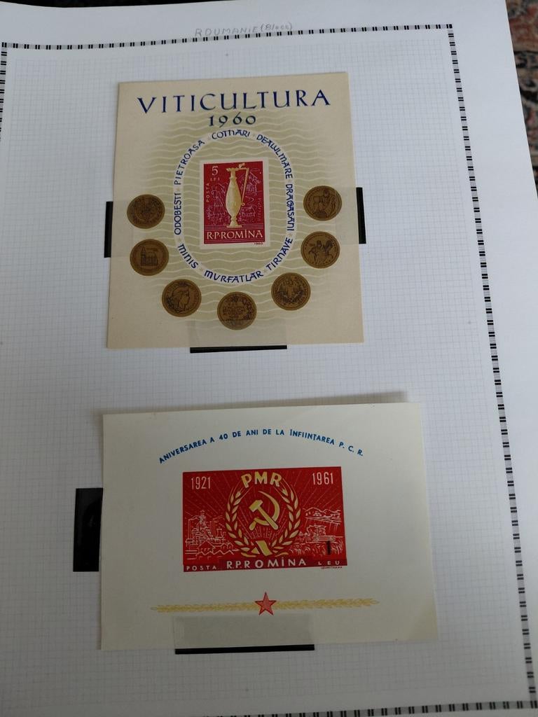 Album blokken Roemenië, Ophalen of Verzenden, Buitenland