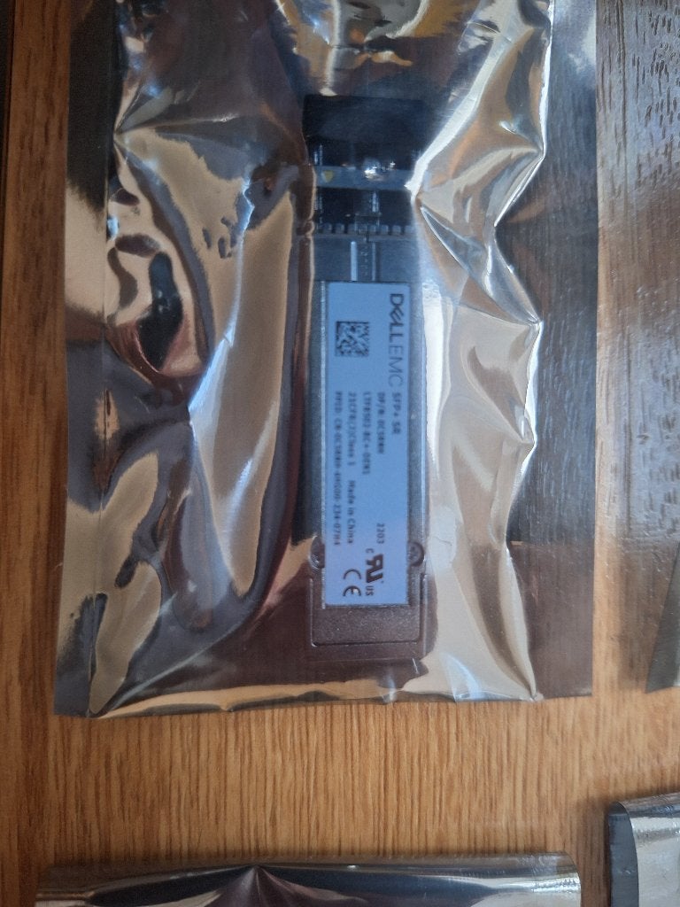 Dell EML SFP+SR transceivermodule 10GB 4 stuks, Ophalen, Zo goed als nieuw