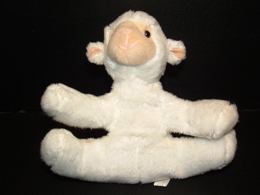 UNITOYS SCHAAP PLUCHE WIT MET HUIDSKLEUR VELOURS, Verzenden, Nieuw, Overige typen