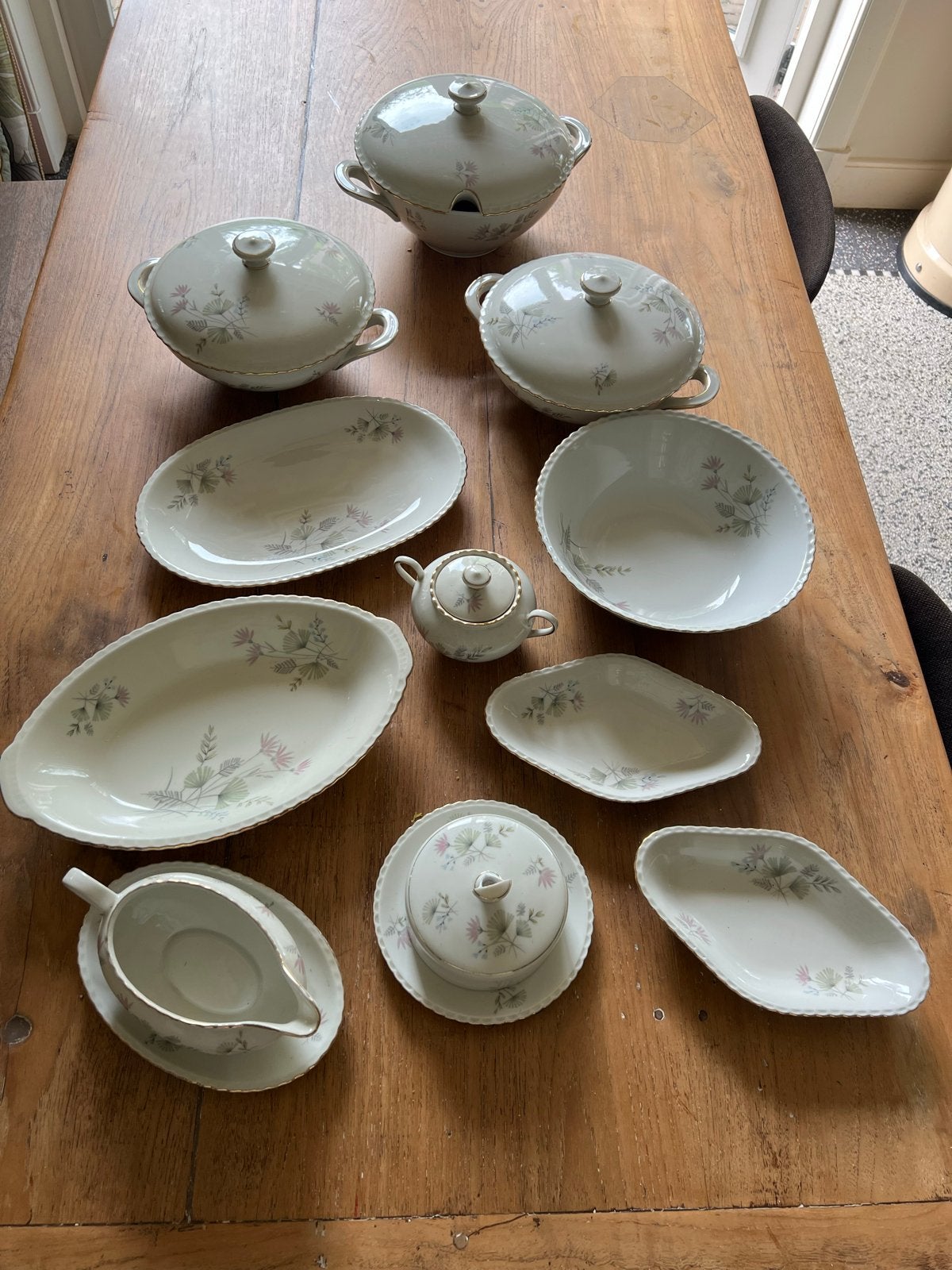 Vintage Winterling Marktleuthen Bavaria servies, Ophalen of Verzenden