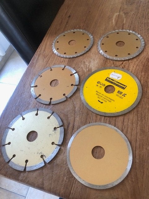 diamant slijpschijven diverse nieuw, Ophalen of Verzenden, Nieuw, 1000 watt of meer, Haakse handslijpmachine