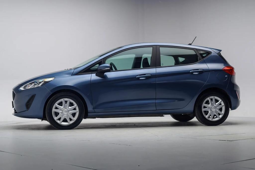 Ford Fiesta 1.0 EcoBoost Connected [ Navi Airco Cruise ], Gebruikt, 1064 kg, Blauw, 49 €/maand