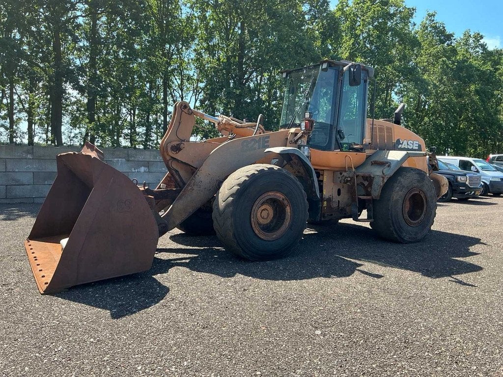 2008 Case 821E Shovel, Wiellader of Shovel