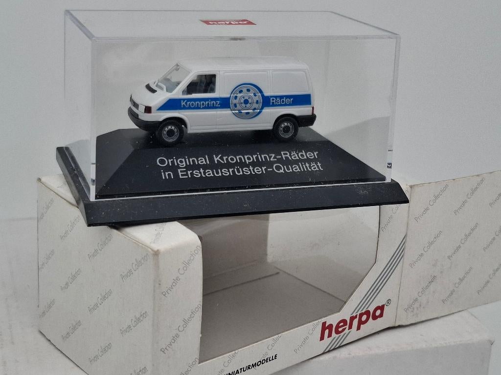 VW T4 Kronprinz Wielen - Herpa 1/87, Verzenden, Zo goed als nieuw, Auto, Herpa