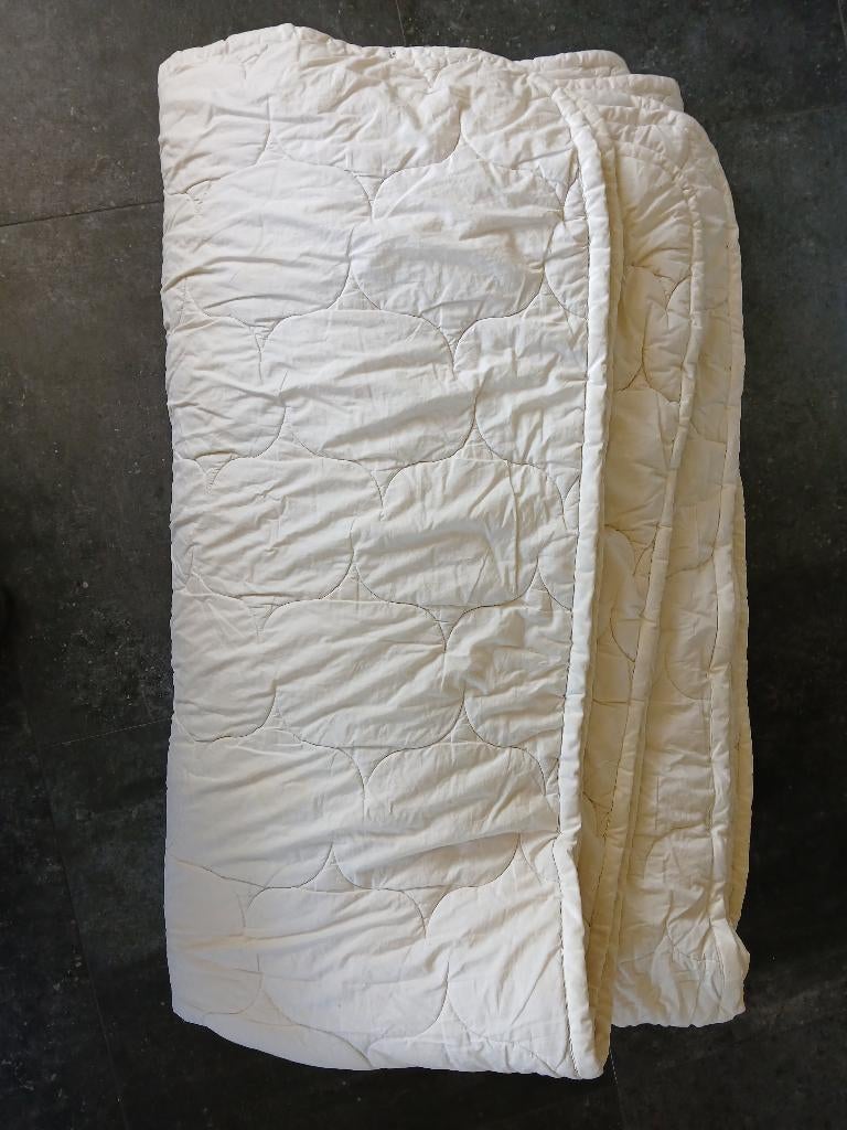 Dekbed 240x220 slaappunt, Ophalen, Gebruikt, Wit, Tweepersoons