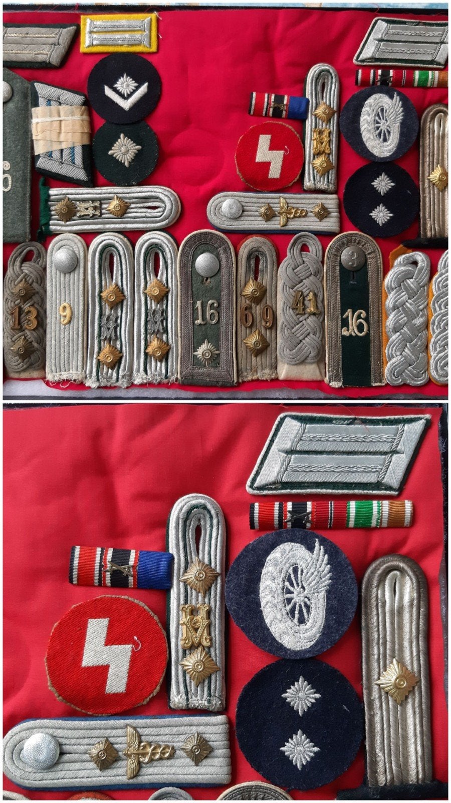 Verzameling Duitse emblemen WW2, Verzamelen, Ophalen of Verzenden, Overige soorten, Duitsland, Embleem of Badge