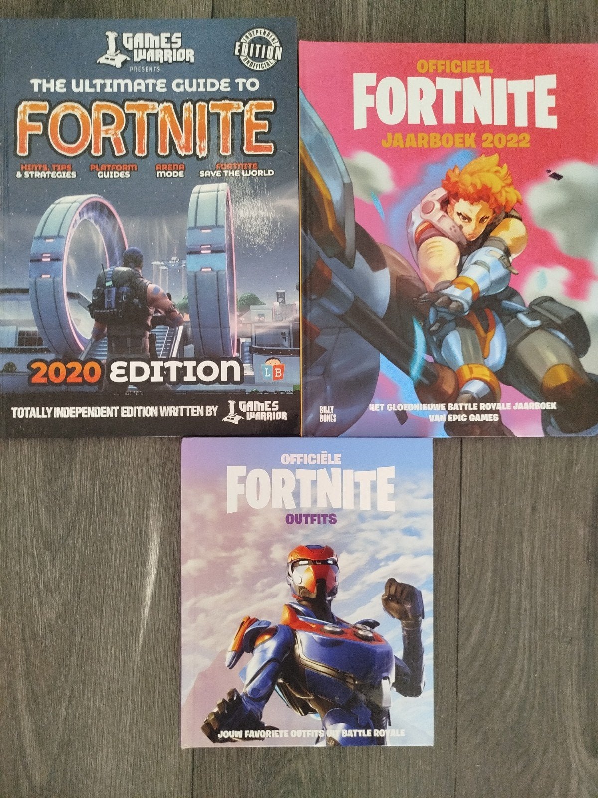 FORTNITE BOEKEN COLLECTIE HARDCOVER, Gelezen, Diverse auteurs (o.a. Epic Games, I Games Warrior), Fictie algemeen, Ophalen of Verzenden